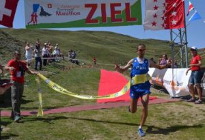 Zieleinlauf Zermatt Marathon